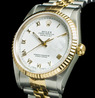 Rolex Datejust 36 Jubilee Bracelet White Roman Dial 16233 